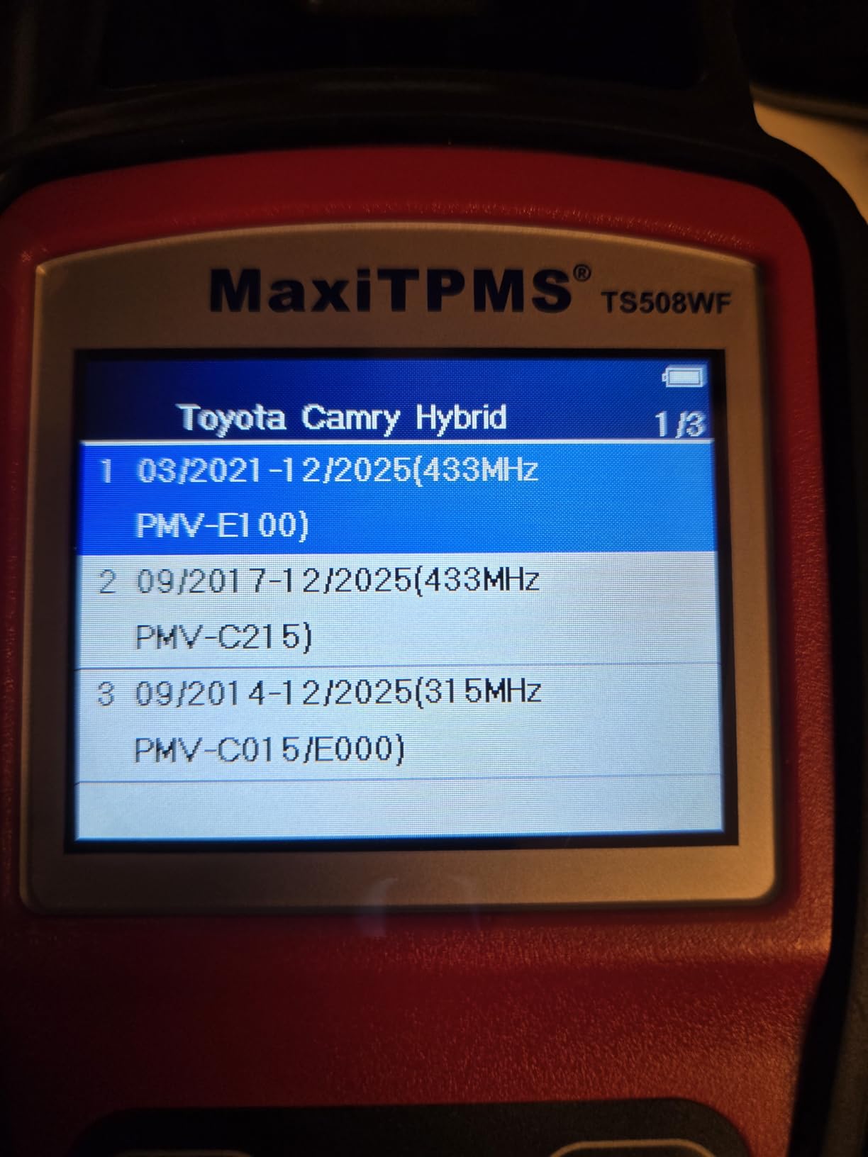 Autel MaxiTPMS TS508WF TPMS Relearn Tool, Upgrade of TS508 / TS408 TPMS Tool, Activate/Relearn All Sensors, Program Autel Sensors, TPMS Reset/Diagnosis, Read/Clear TPMS Code, Free Lifetime Update customer photo 1