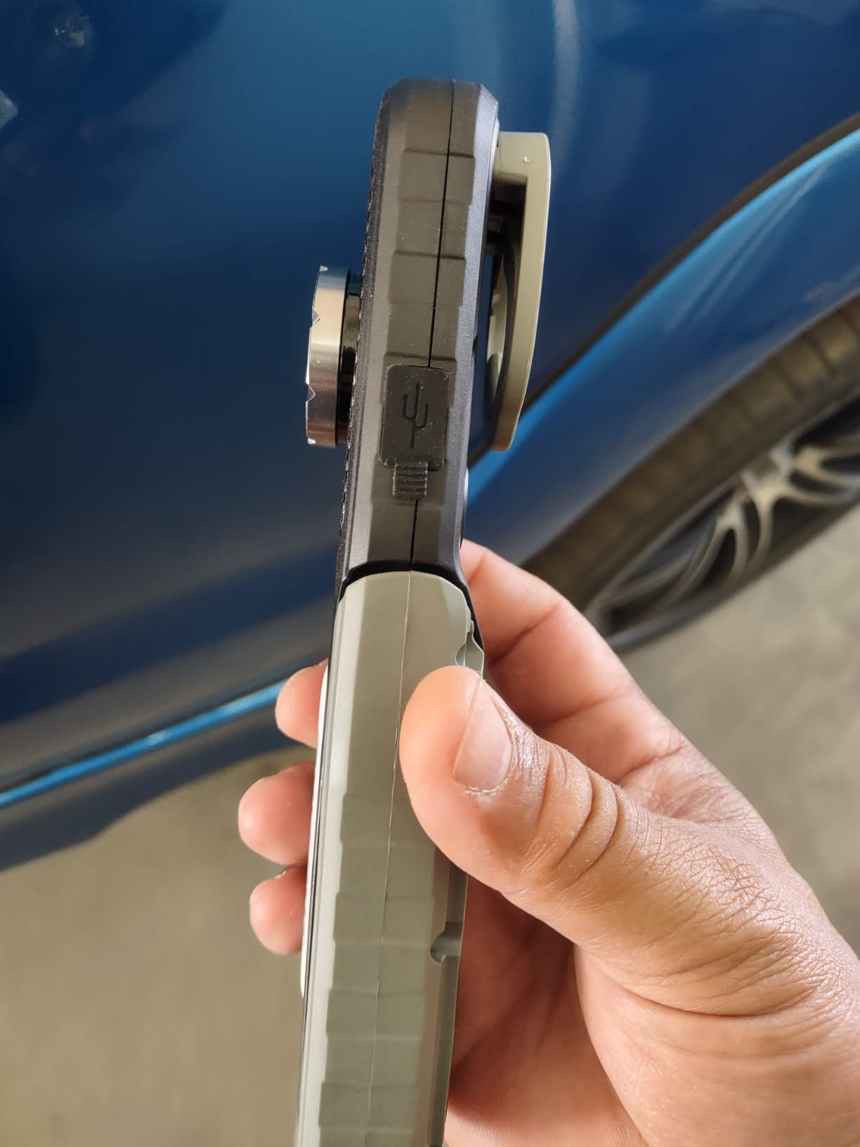MXLEGNT Detailing Light Paint Inspection Lamp: Rechargeable LED Color Match Lights with Magnet - Swirl Finder - Car Mechanic | 2700k 4500k 6500k | 93+ CRI | 500LM customer photo 2