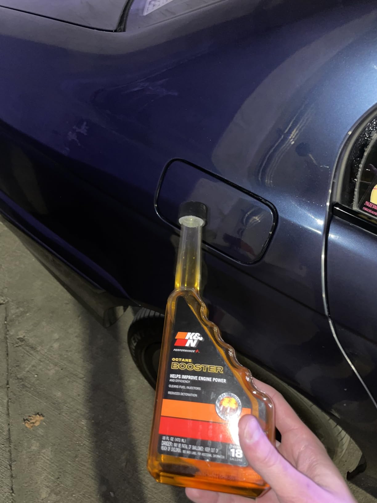 K&N Performance+ Octane Booster: Boosts Octane and Improves Engine Performance, 16 Ounce Bottle Treats up to 18 Gallons, 99-2020 customer photo 1