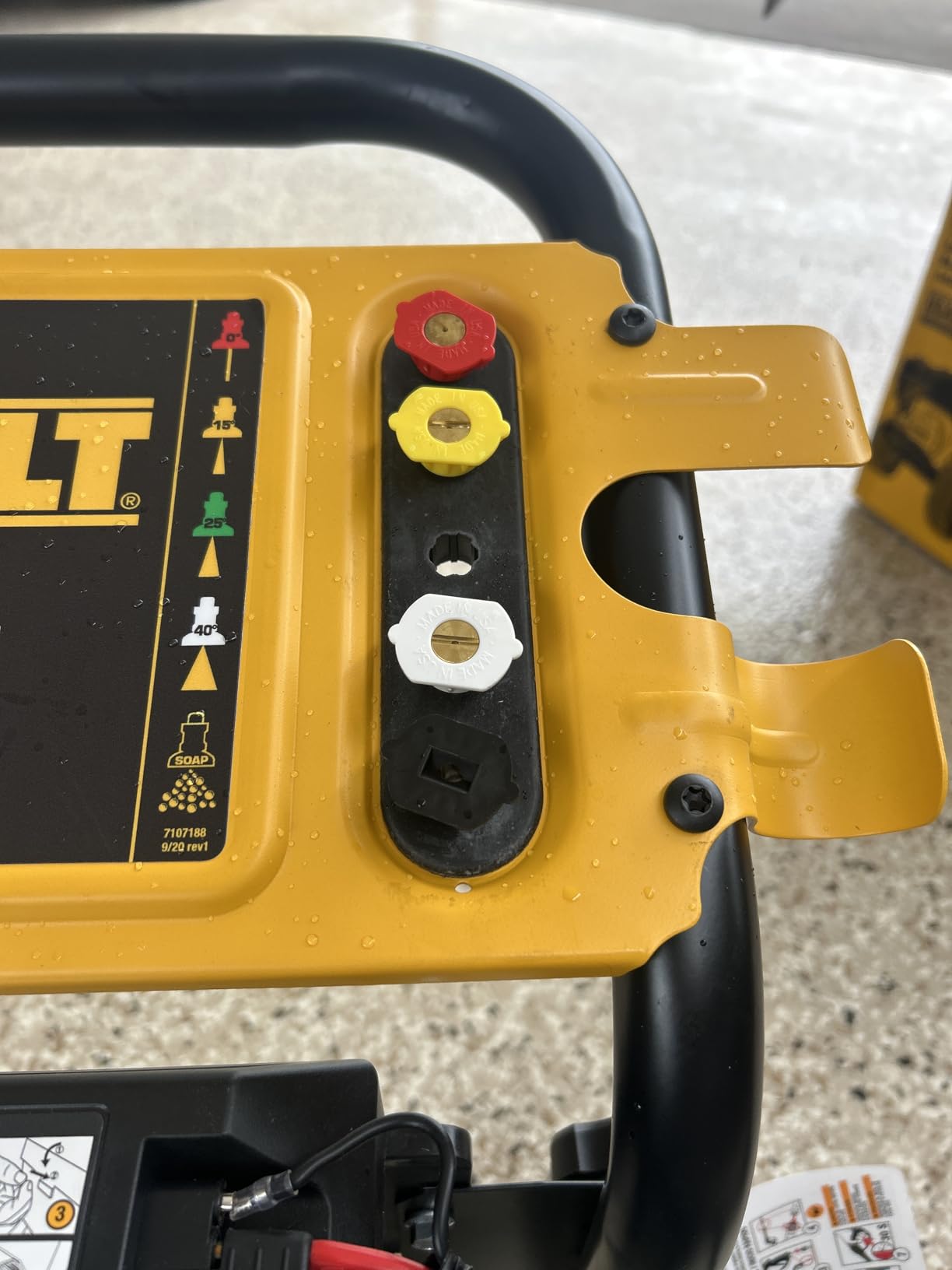 DeWalt 3300 PSI Gas Pressure Washer, 2.4 GPM, Residential Model DXPW3300-S customer photo 1