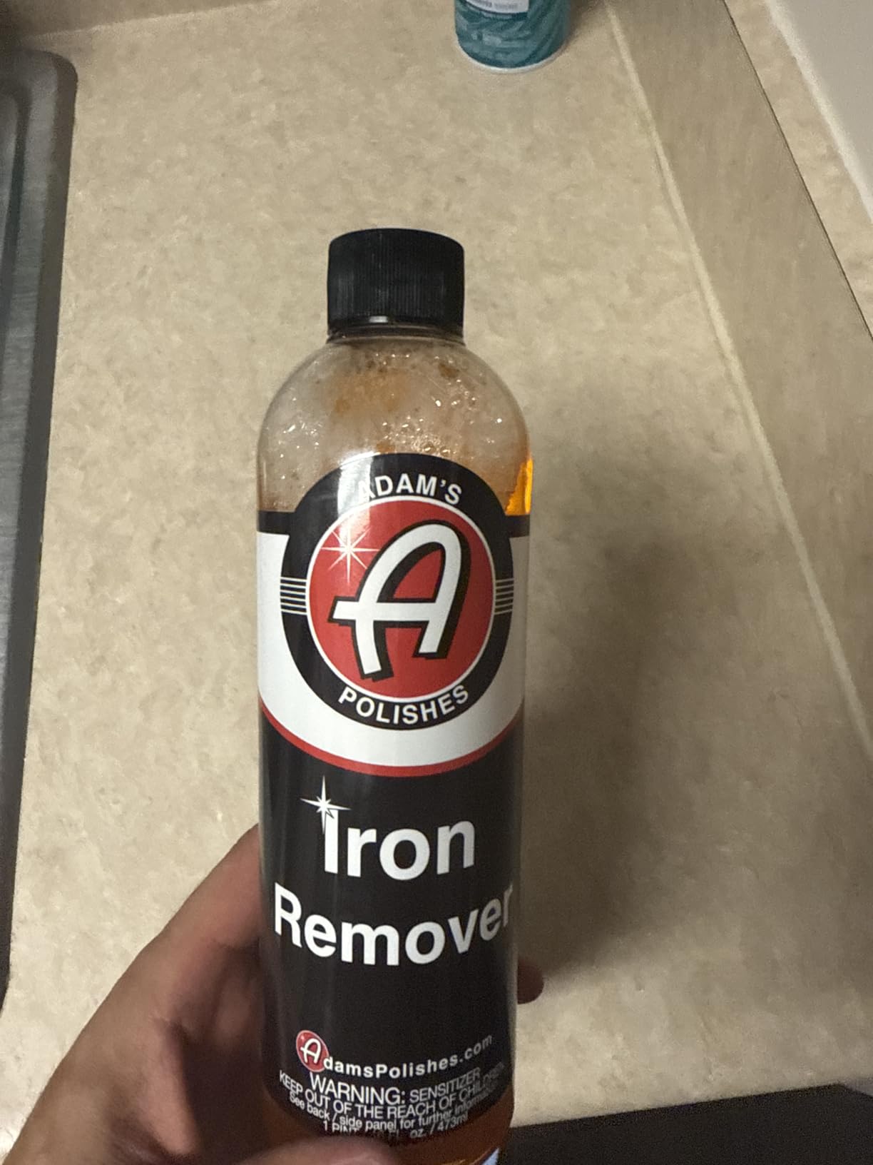 Adam's Iron Remover (16oz, 2 Pack) - Fallout and Iron Remover Spray for Car Detailing Removes Iron Particles in Auto Paint, Wheels, Motorcycle, RV and Boat customer photo 1