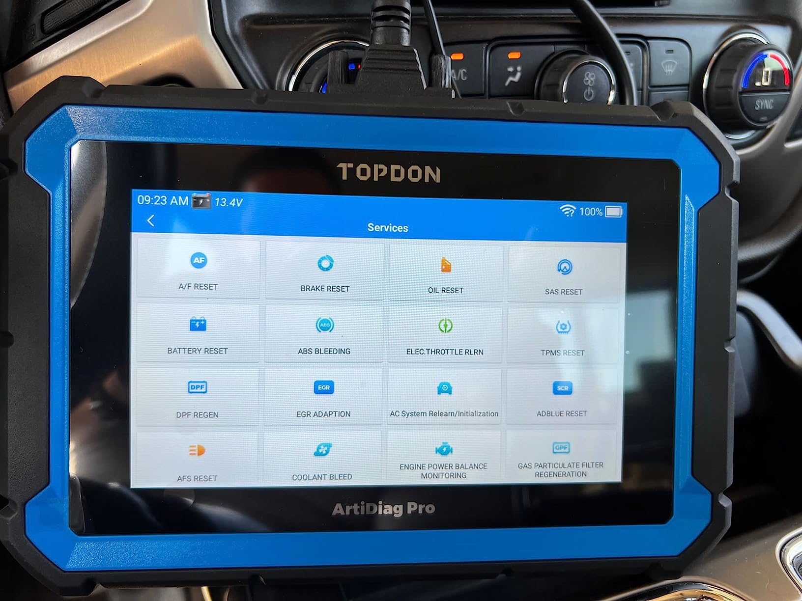 TOPDON ArtiDiag Pro Bidirectional Scan Tool with ECU Coding, 35+ Services customer photo 2