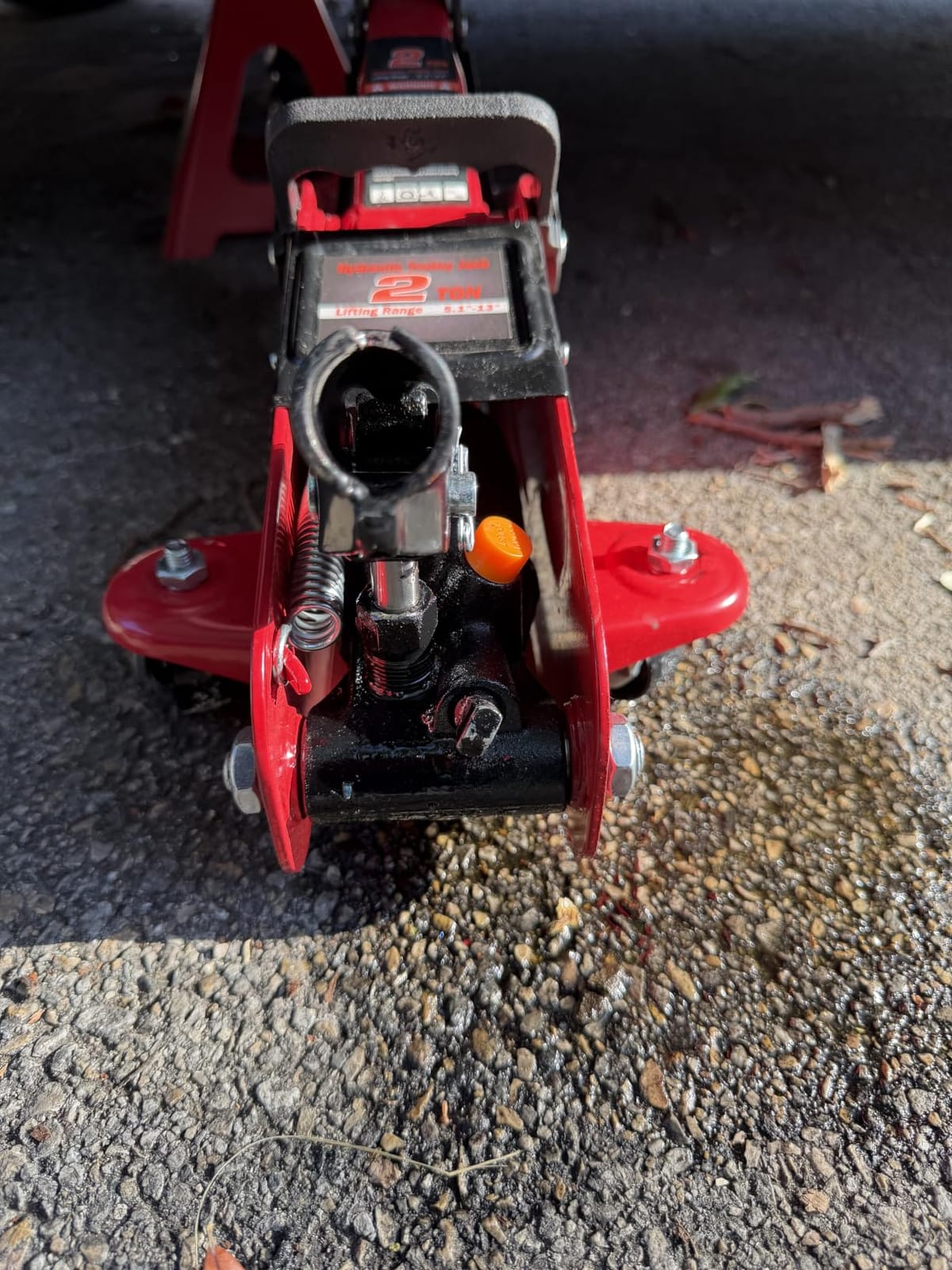 DNA Motoring 2 Ton Car Jack and Stands Kit Red/Black | 2T(4000 lbs) Capacity Low Profile Hydraulic Trolley Service/Floor Jack with 2 Ratchet Stands Combo, for Home Garage Shop customer photo 2