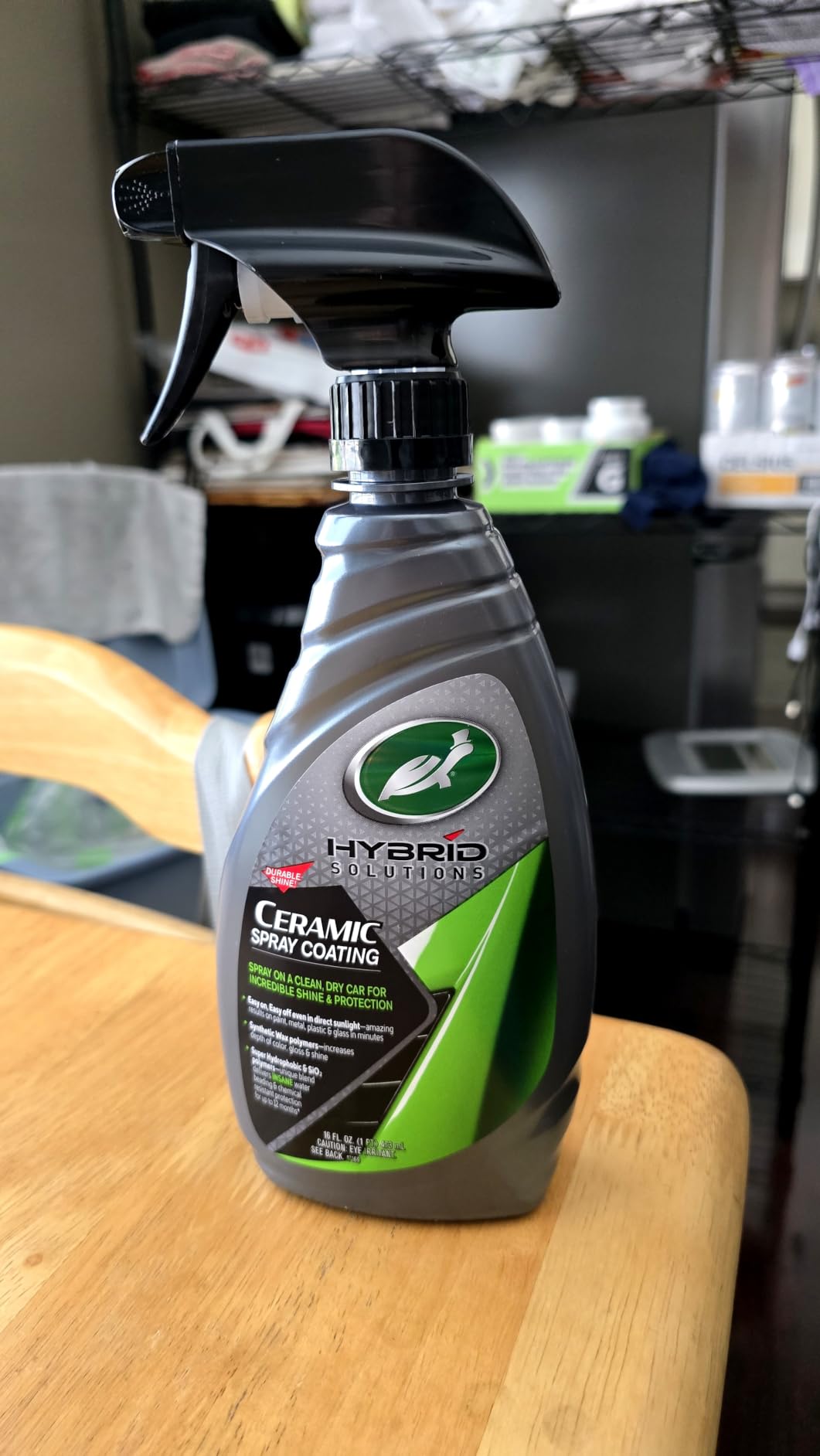 Turtle Wax Hybrid Solutions Ceramic Spray Wax Coating, 16 oz (Pack of 2) | High Shine Car Wax, Offers Durable Paint Protection, Extreme Water Beading Action, Safe for Glass, Wheels, Trim & More customer photo 2