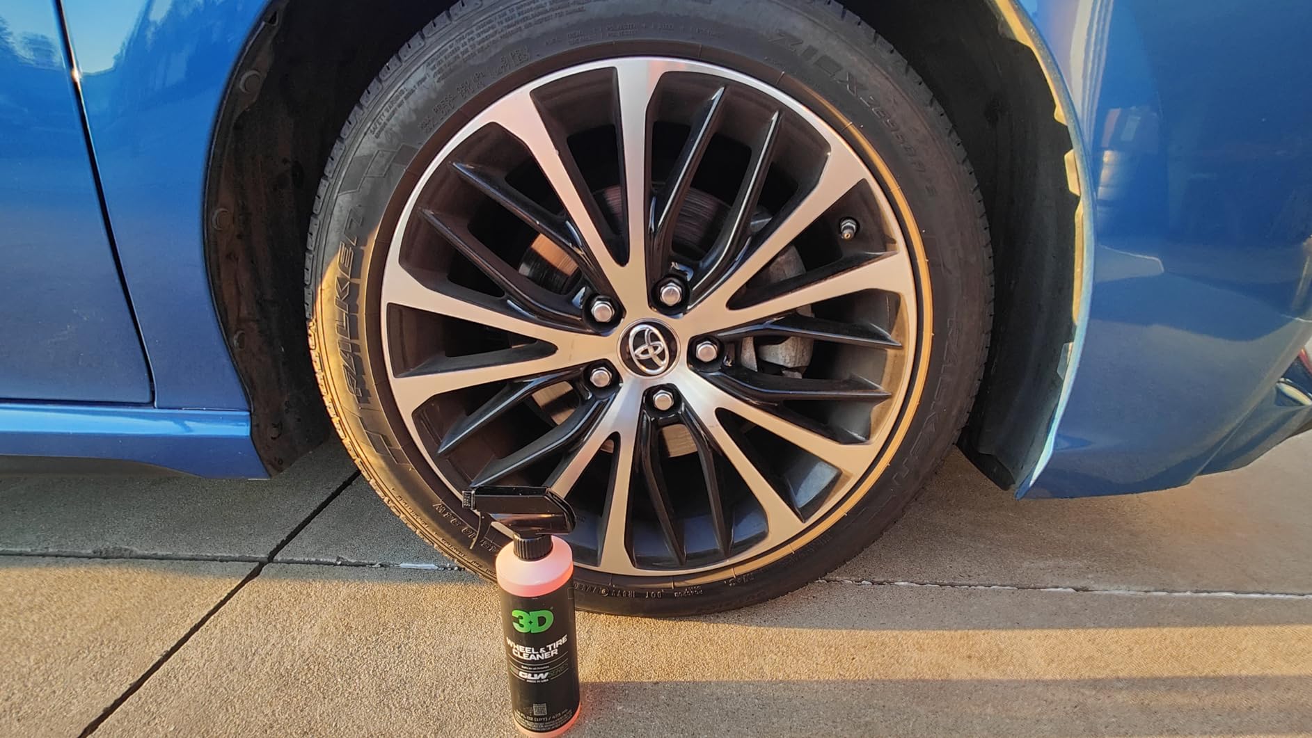3D GLW Series Wheel & Tire Cleaner - Deep Cleaning All-in-One Formula | Removes Brake Dust, Grime, Tire Browning | Safe on All Wheels | 16 oz customer photo 2
