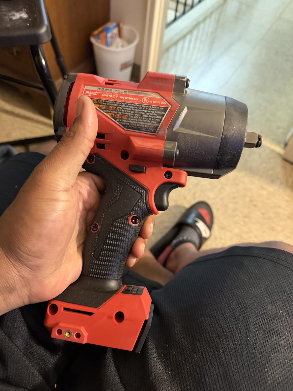 Milwaukee M18 Fuel 1/2 High Torque Impact Wrench with Friction Ring customer photo 2
