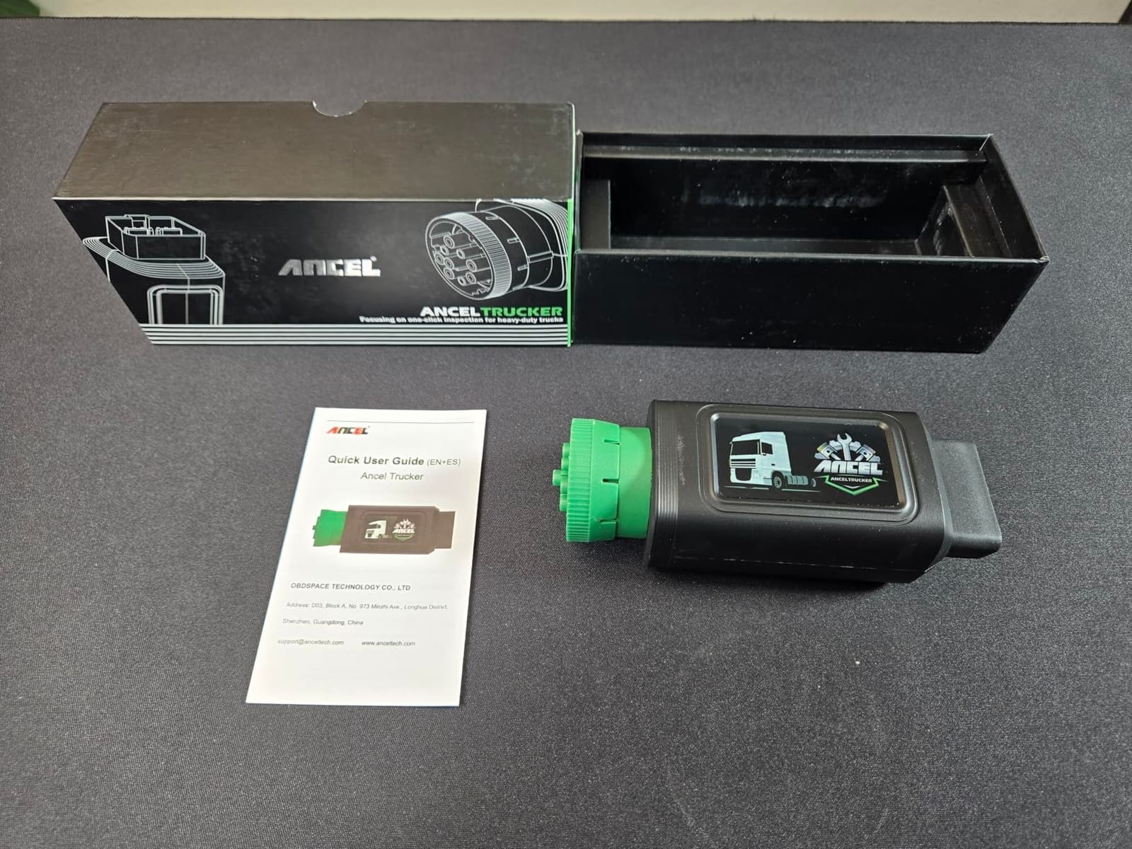 ANCEL HD100 Heavy Duty Truck Scanner with DPF Regen for Cummins & CAT Engines, Bluetooth Diesel Diagnostic Tool with All-System Scan, HDOBD & OBD2 Code Reader for Semi Trucks, Lifetime Free Updates customer photo 1