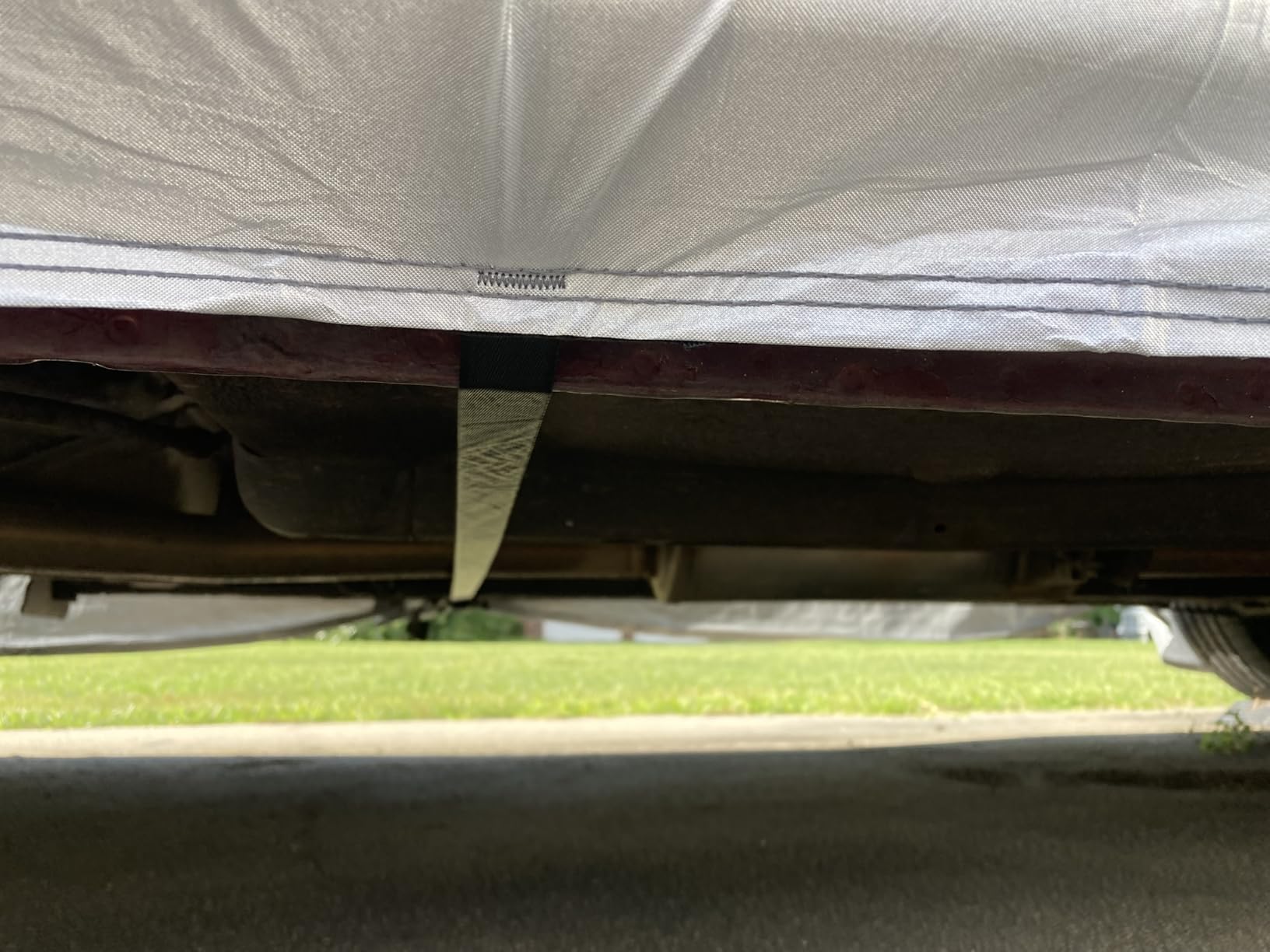 Car Cover Waterproof All Weather for Automobiles, Size A3 (187-198 inch) | Multi-Layer with Zipper Cotton Fit for Toyota Camry, Honda Accord, Ford Mustang, Chevy Camaro/Malibu,Kia Optima/K5 customer photo 1
