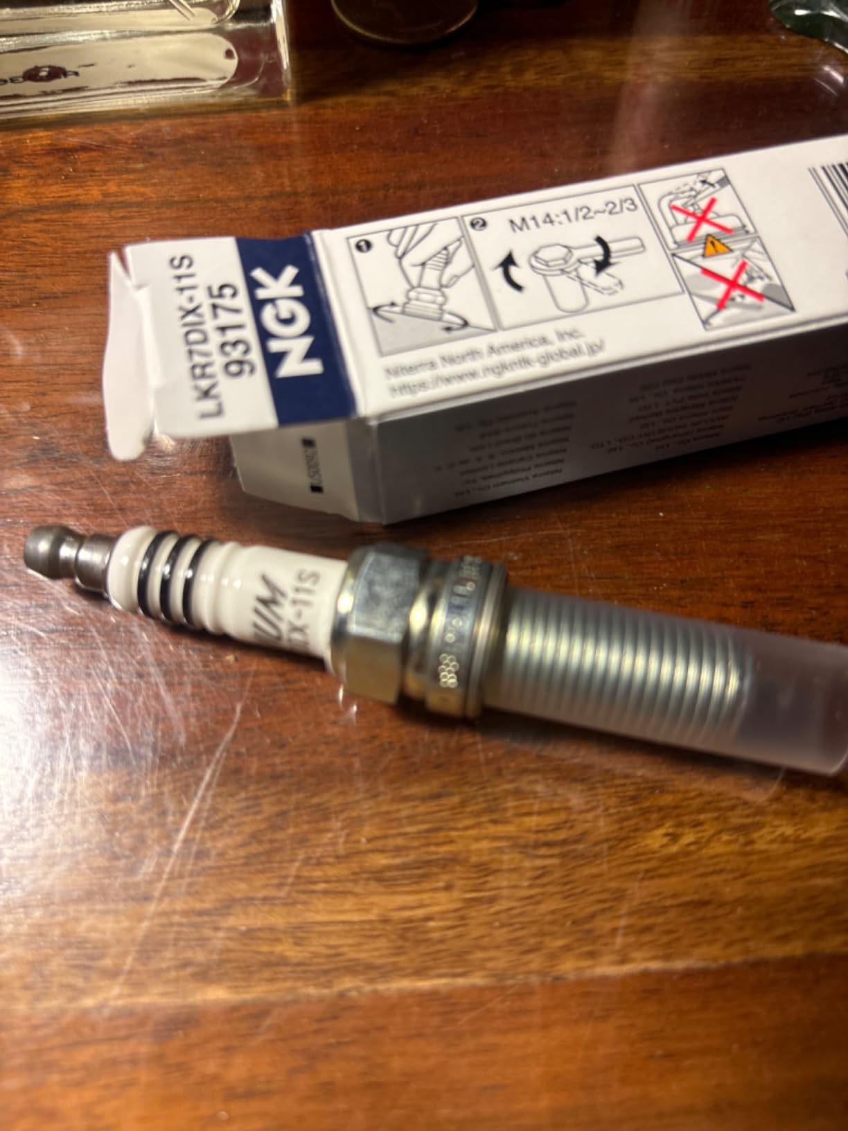 NGK 93175 Iridium IX Spark Plugs LKR7DIX-11S, 6 Pack | Compatible with Select Acura, Honda, Chrysler, Dodge, Jeep, Kia, and Hyundai V6 Engines customer photo 2