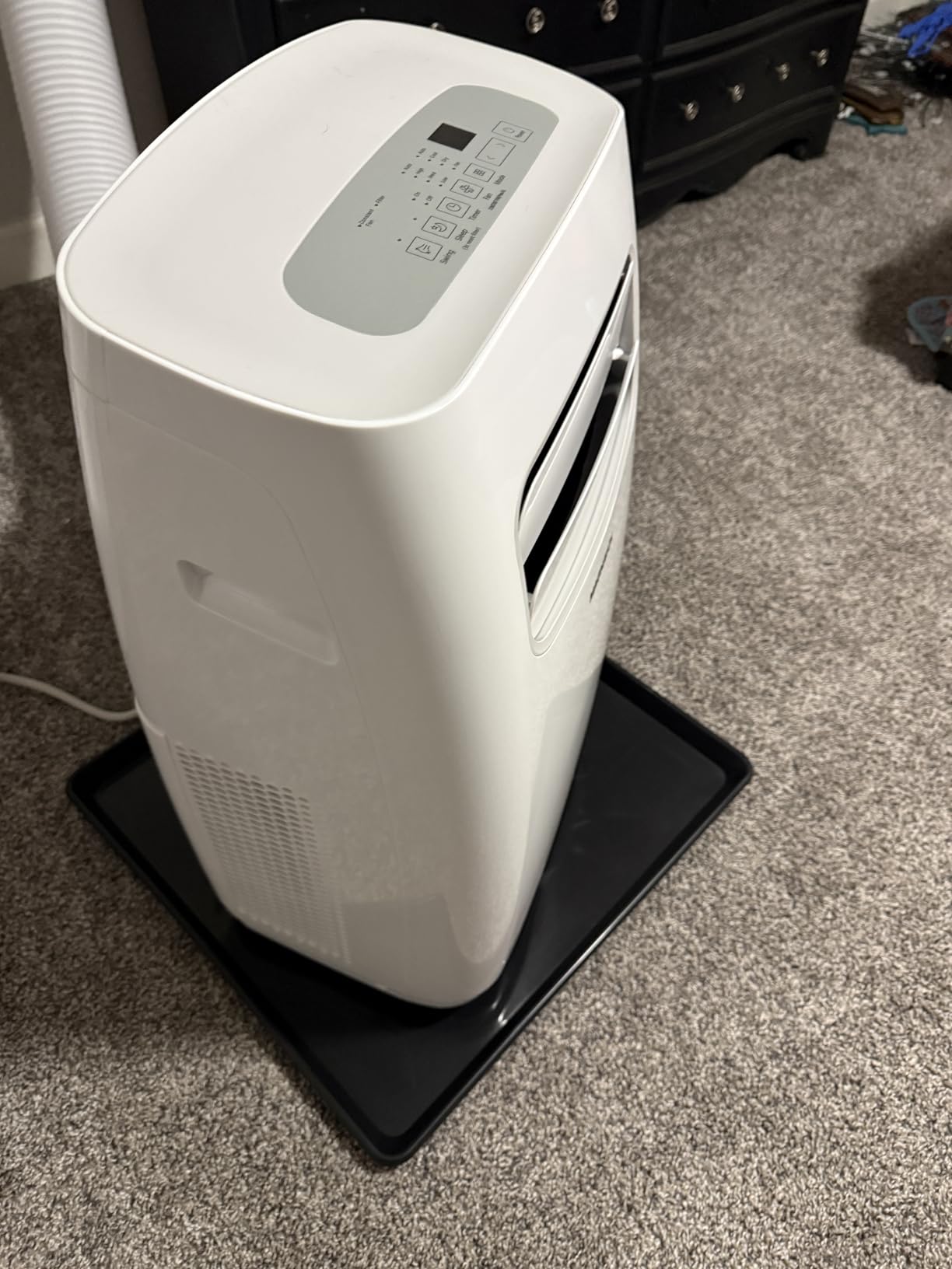 22'' x 21''Large Drip Tray, Mini Fridge Drip Pan, Portable AC Drip Pan, Under Washer Pan, Dishwasher Pan, Oil Drain Pans for Changing Oil (1 PCS) customer photo 2