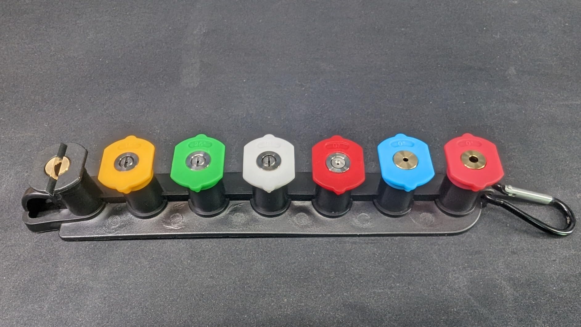 Pressure Washer Tips, Set of 7 Pressure Washer Nozzle Tips with Nozzle Holder, 1/4 Inch Quick Connect, 4000 PSI customer photo 2