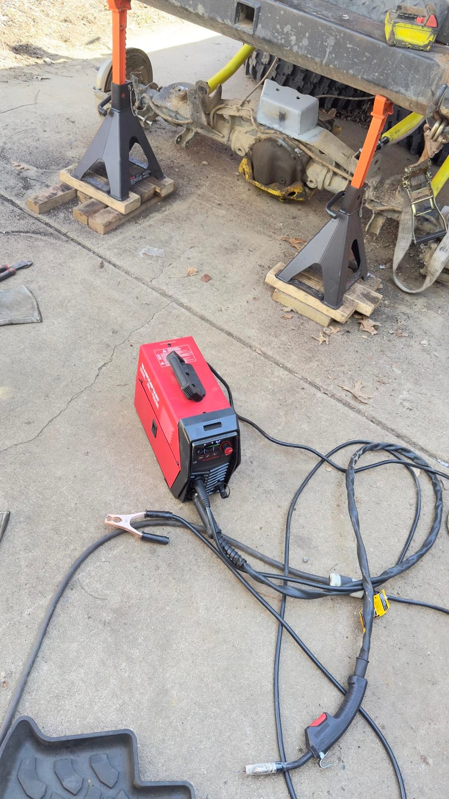 ARCCAPTAIN iControl MIG145 Pro 145A Flux Core MIG Welder 120V Welding Machine Gasless MIG Welder customer photo 1