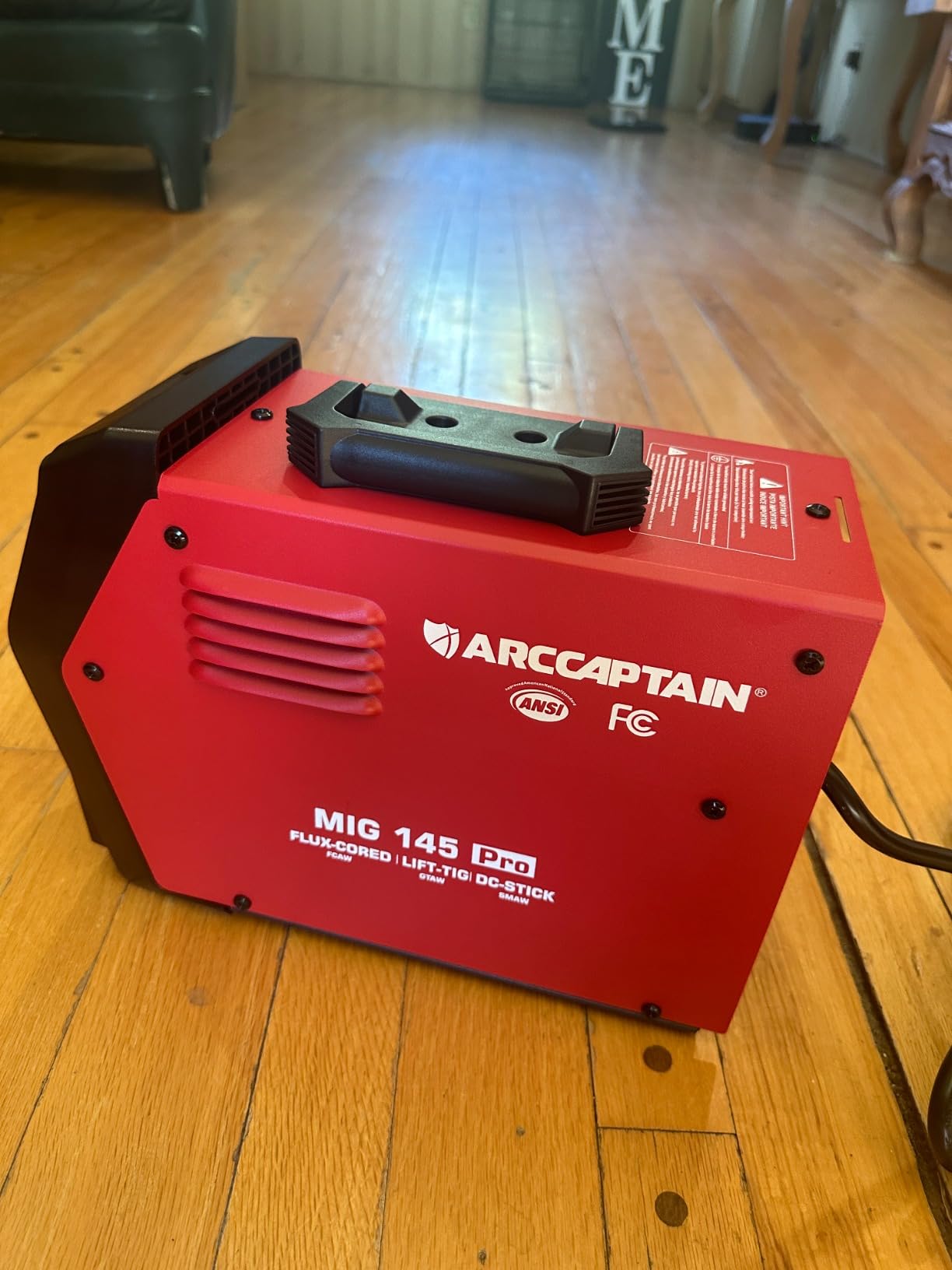 ARCCAPTAIN iControl MIG145 Pro 145A Flux Core MIG Welder 120V Welding Machine Gasless MIG Welder customer photo 2