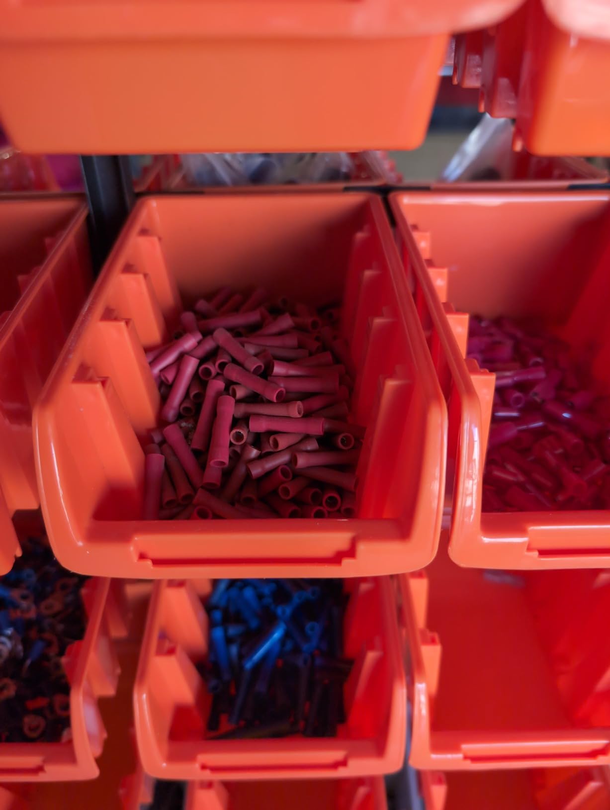 AIRIC Wire Butt Splice Connectors Kit Insulated Electrical Crimp Terminal, UL, 200 Pcs customer photo 2