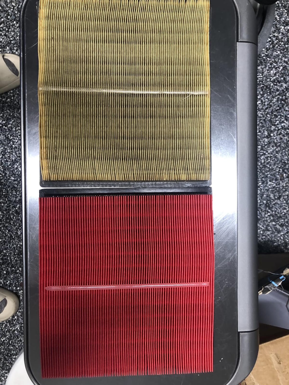 K&N Engine Air Filter: Long Life 18,000 Mile Replacement Air Filter: Compatible with 2016-2026 Subaru H4 1.6/2.0/2.4 L (Ascent, Crosstrek, Forester, Impreza, XV), KNA-5064 customer photo 1