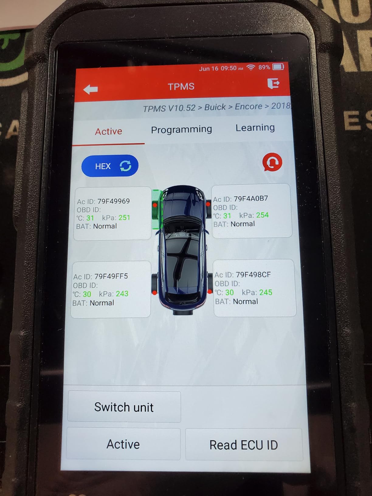 2026 Launch X431 Creader 5011 V2 TPMS Tool, TPMS Sensor (315+433MHz) Read/Activate/Relearn/Reset Scanner Tool, OBD2 Code Reader & 12 Hot Resets, Lifetime Free Update customer photo 1