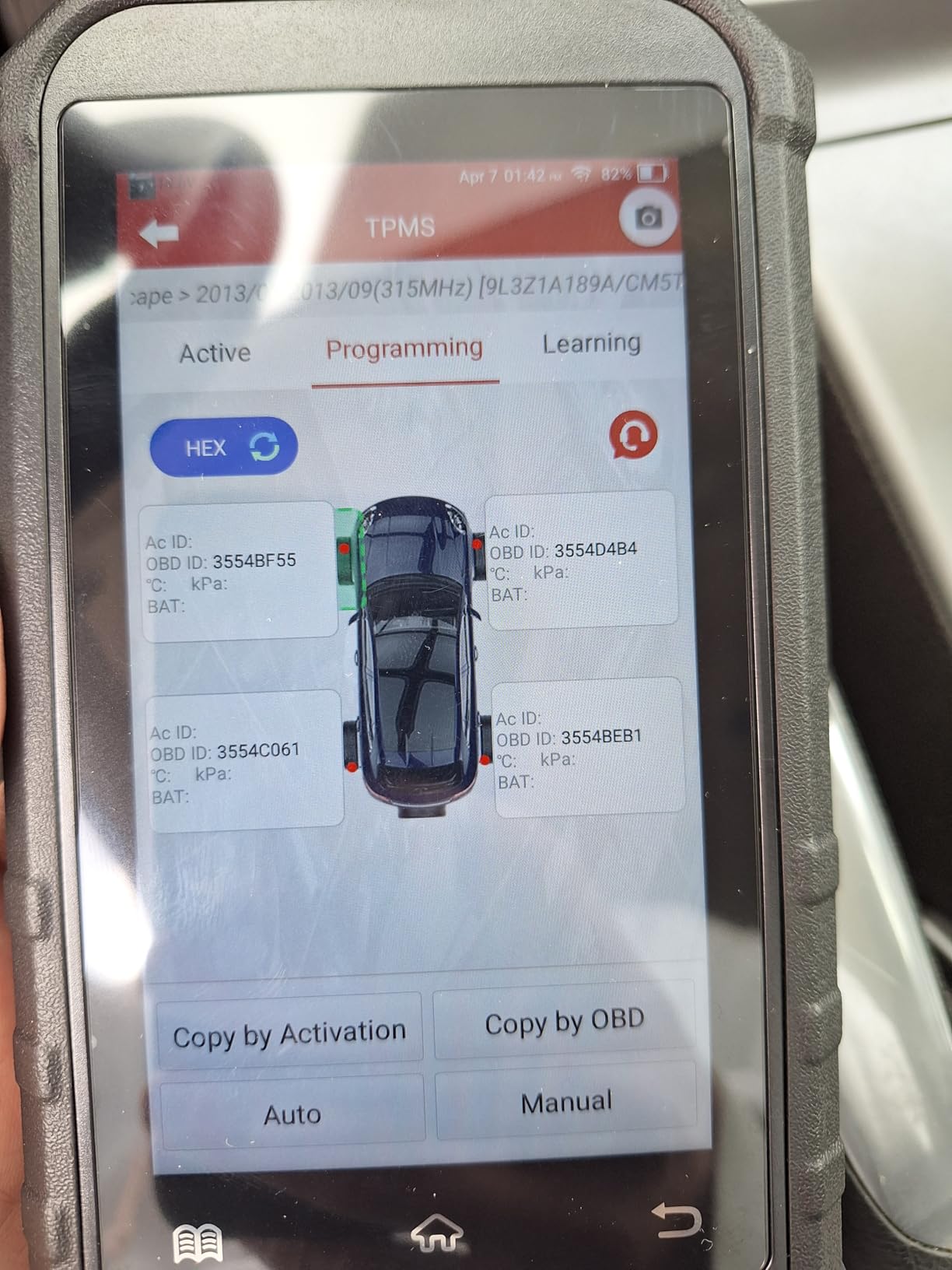 2026 Launch X431 Creader 5011 V2 TPMS Tool, TPMS Sensor (315+433MHz) Read/Activate/Relearn/Reset Scanner Tool, OBD2 Code Reader & 12 Hot Resets, Lifetime Free Update customer photo 2