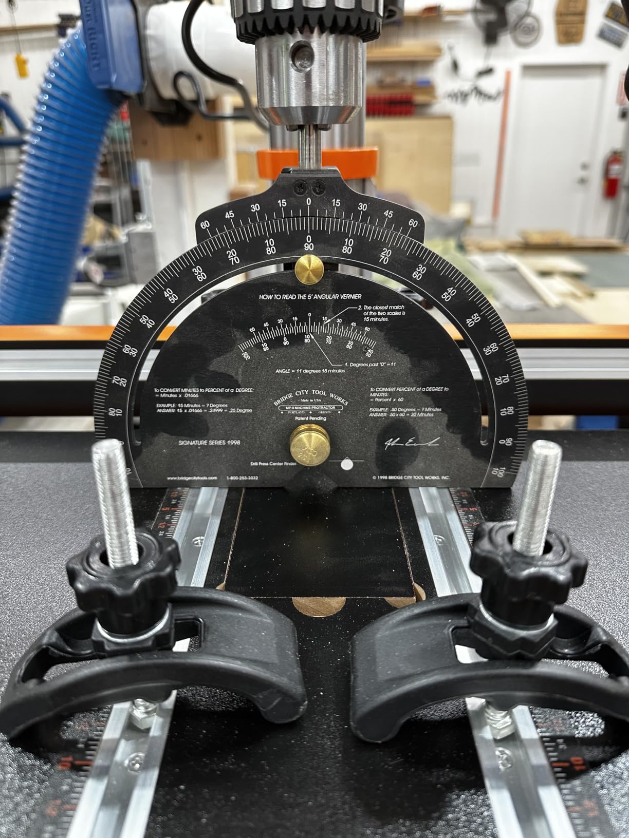 WEN 12-Inch Benchtop Drill Press, 6.2-Amp Variable Speed Motor with Cast Iron Construction, Laser and LED Work Light (DP1263V) customer photo 2