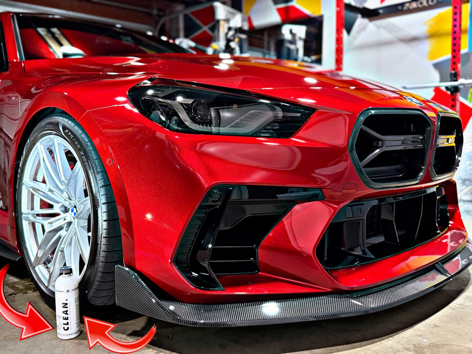 CLEAN. Tire Dressing V2 - 16oz-Hydrophobic Satin Finish, No Sling, UV Protection, water-Based, Self-Leveling, Trim & Plastic Safe customer photo 2