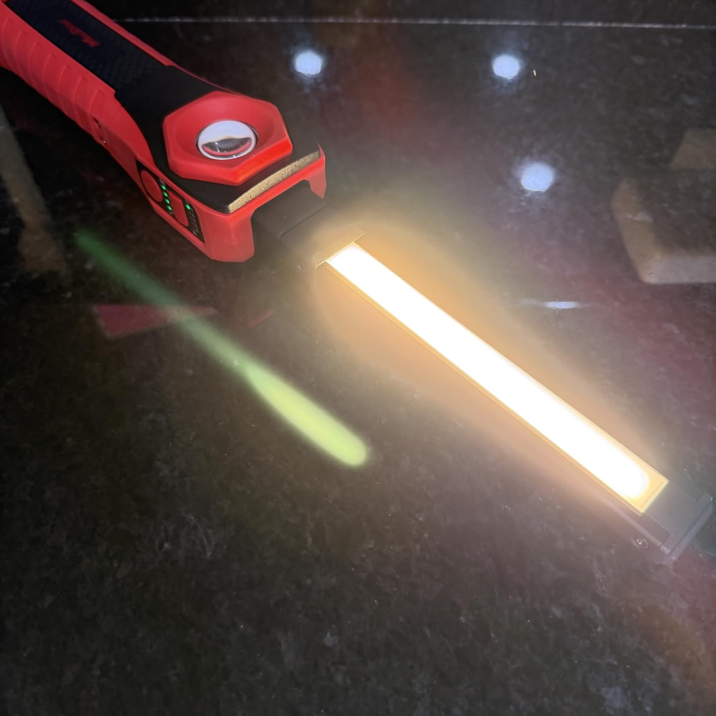 Maxshine 5-Color Portable Paint Inspection LED Work Light - Adjustable Brightness, Rechargeable, Handheld Detailing Light for Auto Paint Correction, Color Matching, Ceramic Coating, Garage & Shop customer photo 1
