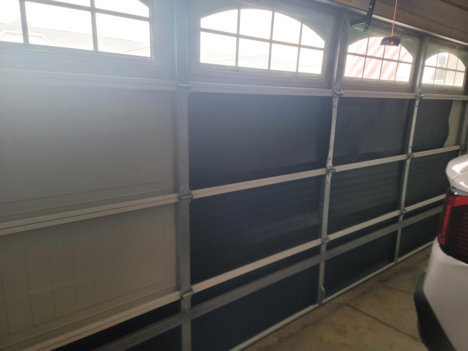 SmartGARAGE - Reflective Garage Door Insulation Kit (Black) customer photo 2
