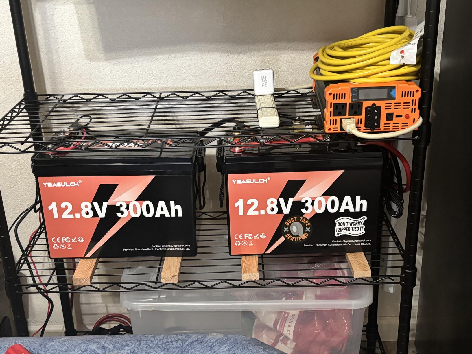 Upgrade 12V 150Ah LiFePO4 Lithium Battery 100A BMS 15000+ Deep Cycle | 1920Wh Rechargable Low Temp Cut Off Lithium Battery for Camping, Solar, RV, Marine, Off-Grid Applications customer photo 2