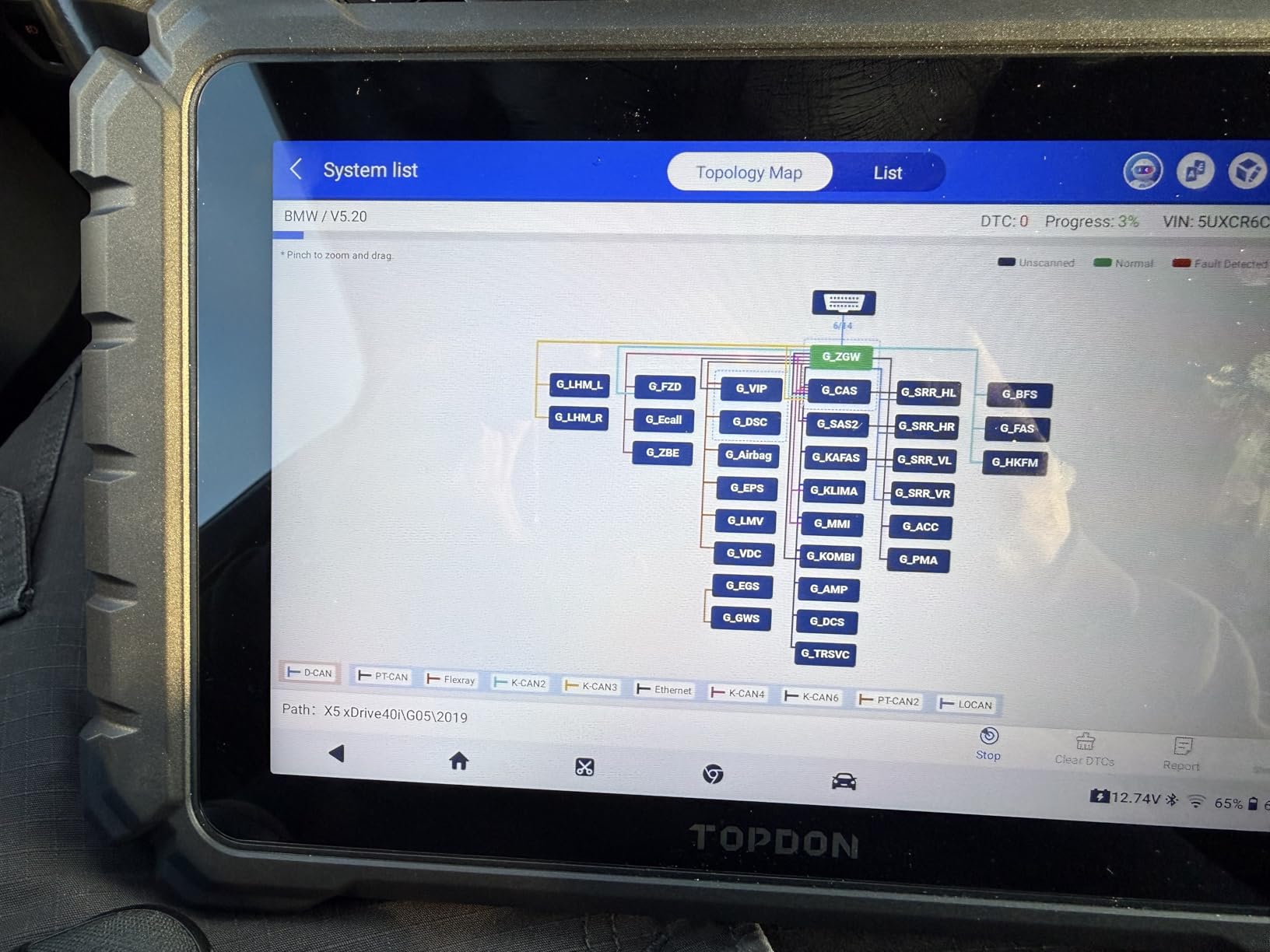 TOPDON ONE Bidirectional Scan Tool, 10.1