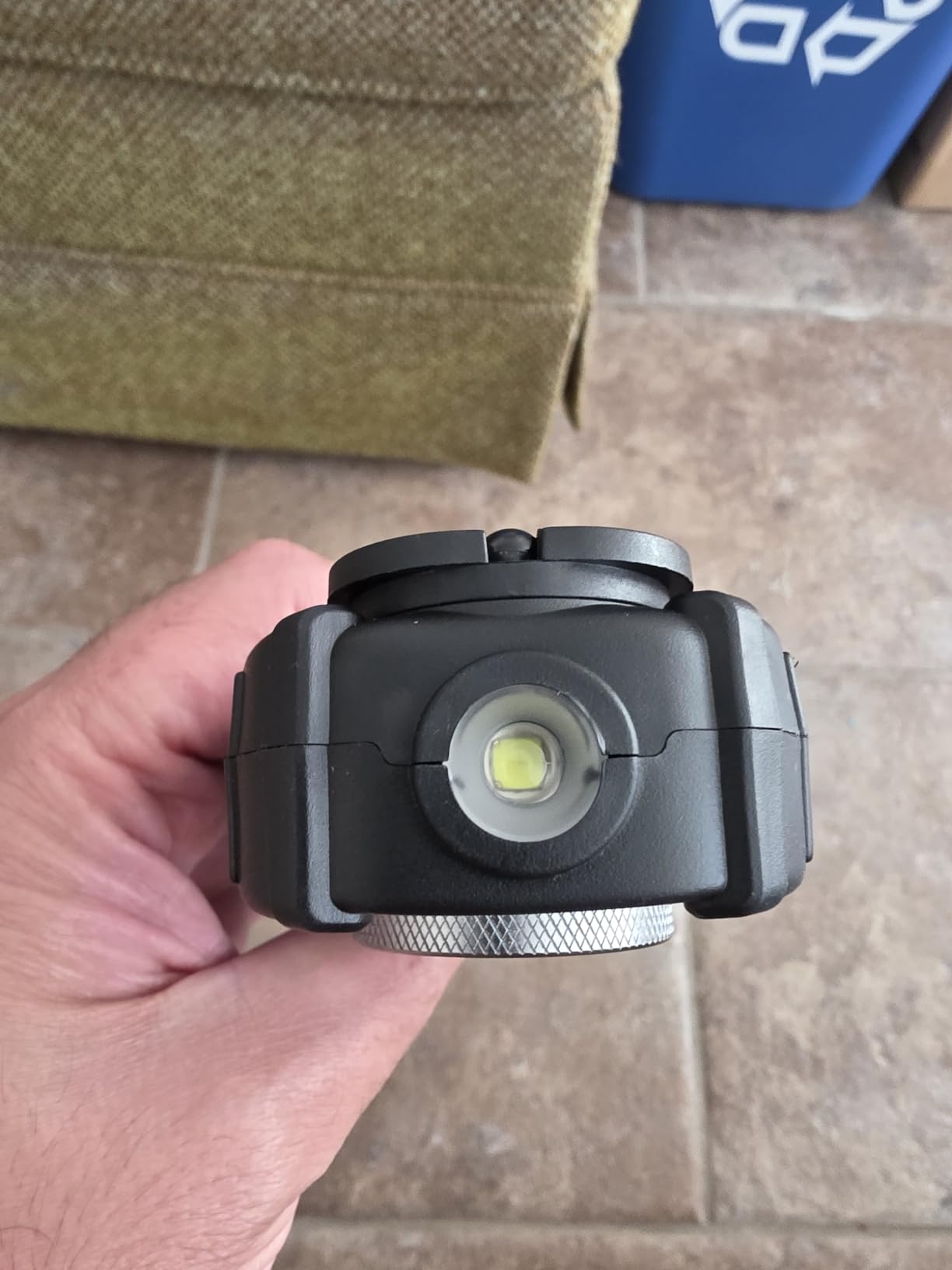 Rechargeable Detailing Light, CRI 95+ Paint Inspection Light | 650LM, 2700/4500/6500K, 180° Rotation, Magnetic Base & Hook, 4400mAh LED Swirl Finder Light for Car Detailing & Color Match customer photo 2