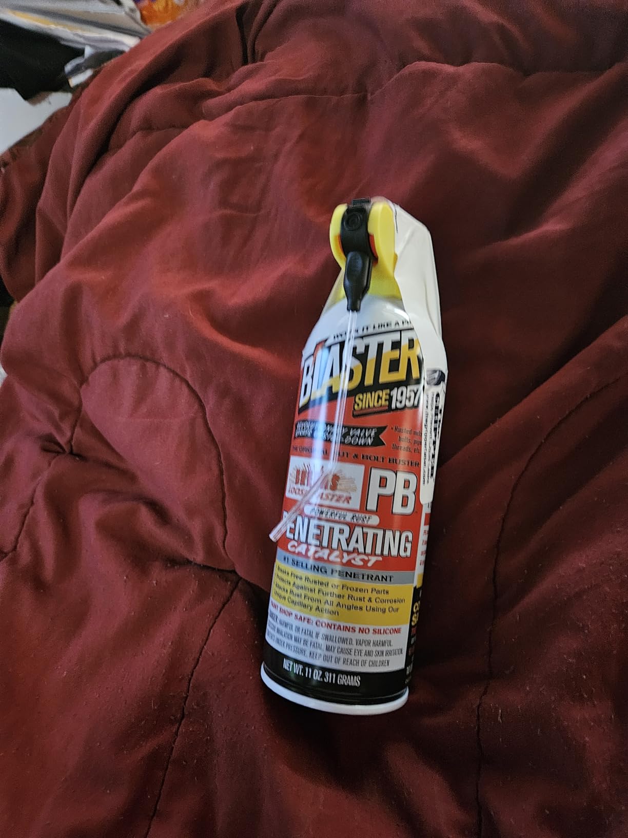 PB Blaster Penetrating Oil Spray, 11 oz Aerosol Cans (2-Pack) – Rust Remover & Bolt Loosener for Stuck Nuts, Bolts & Rusted Parts – Penetrating Catalyst for Automotive & Mechanical Use customer photo 2