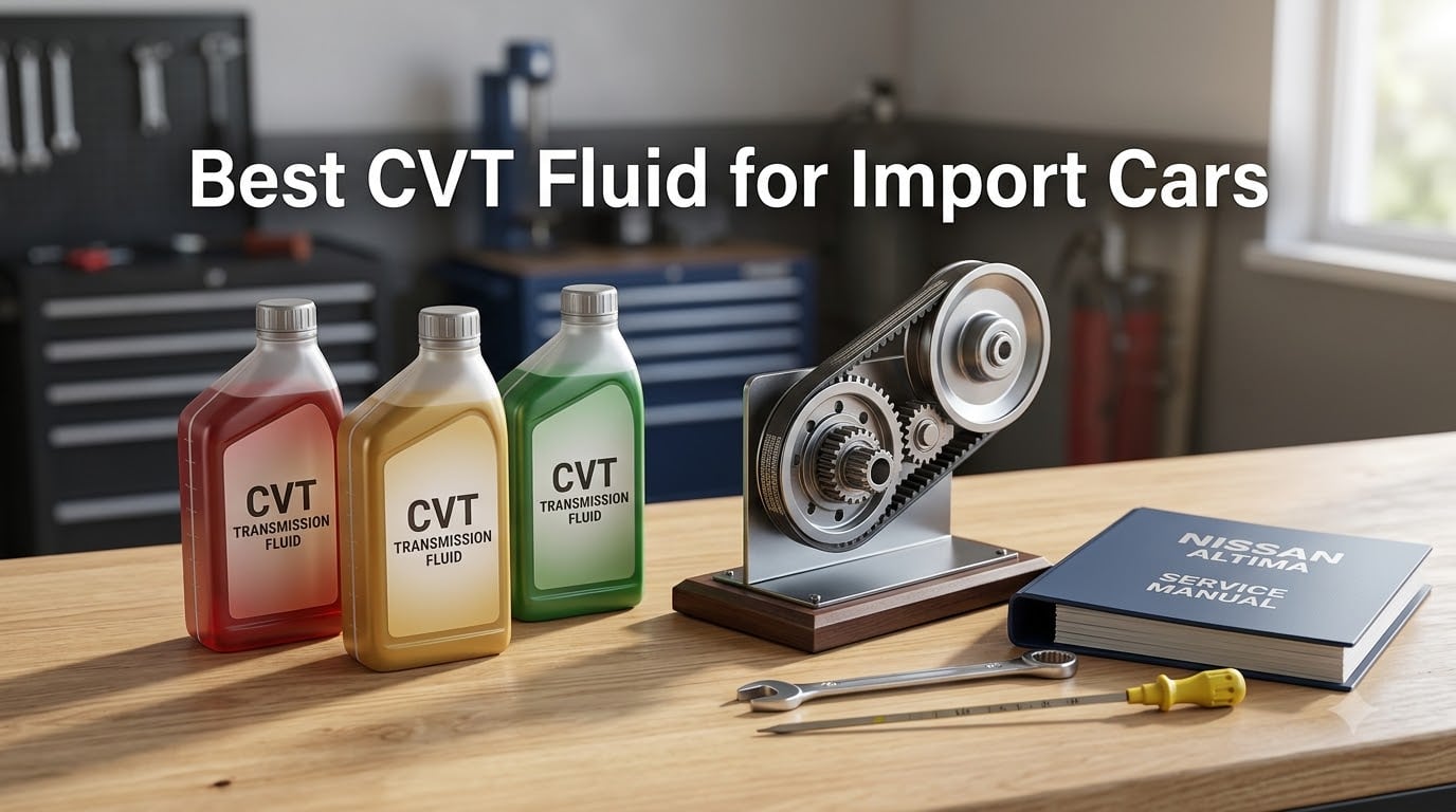 Best CVT Fluid for Import Cars