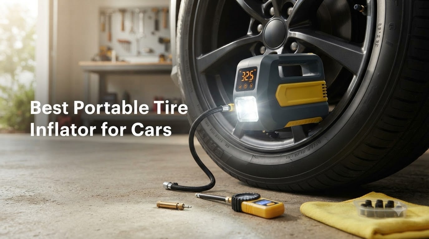 Best Portable Tire Inflator for Cars