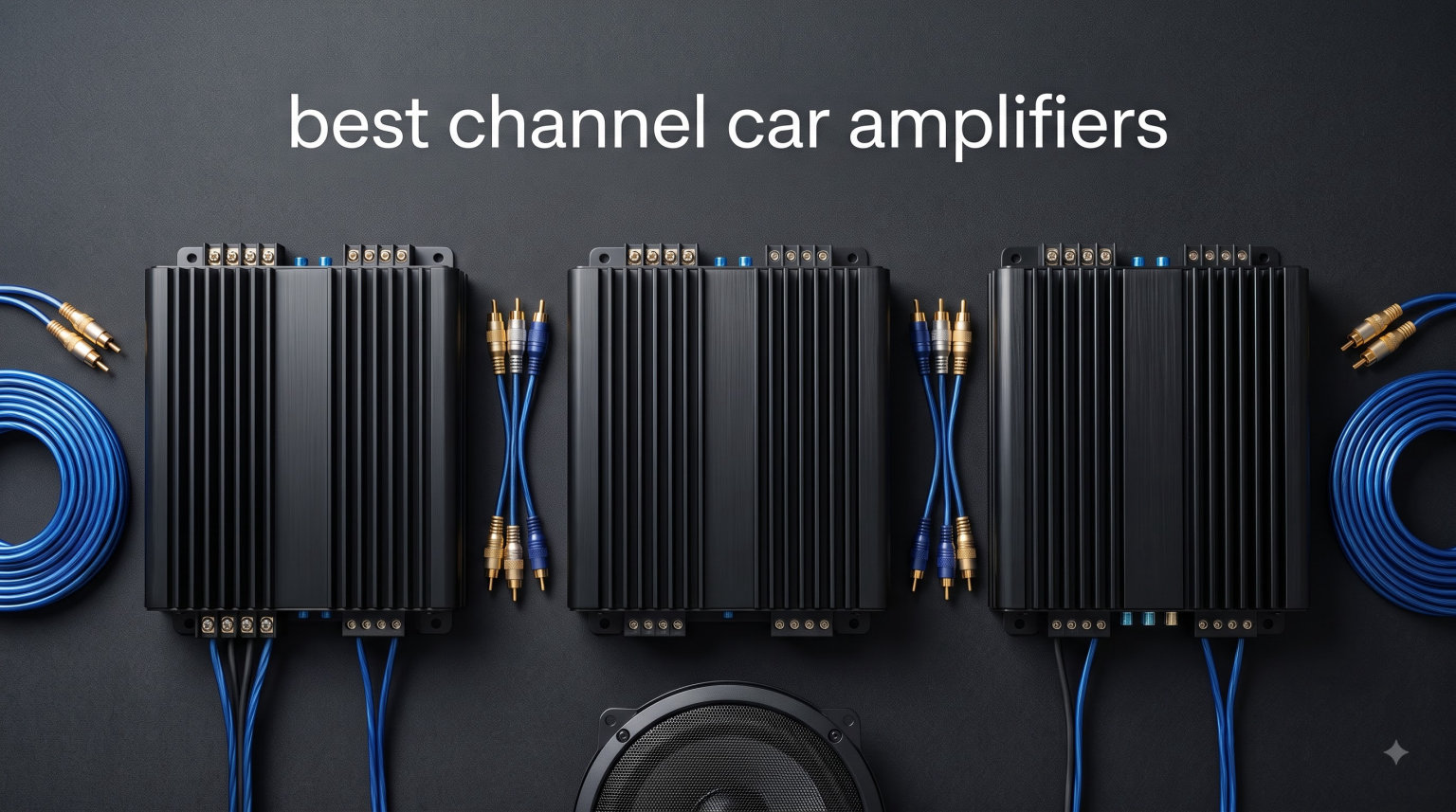 best 4 channel car amplifiers