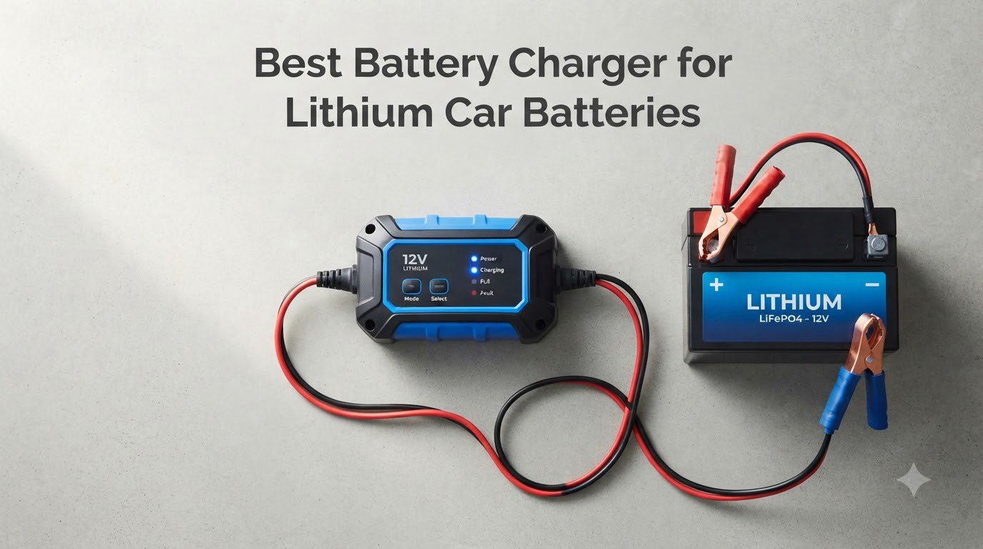 Best Battery Charger for Lithium Car Batteries