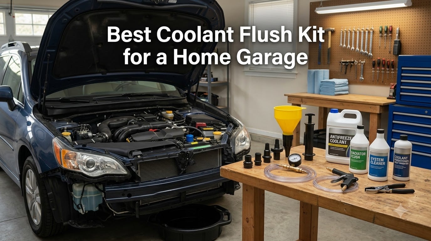 Best Coolant Flush Kit for a Home Garage