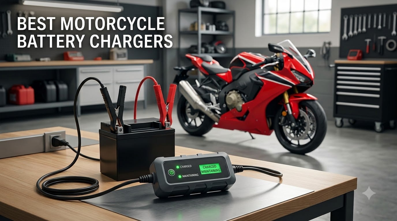 best motorcycle battery chargers