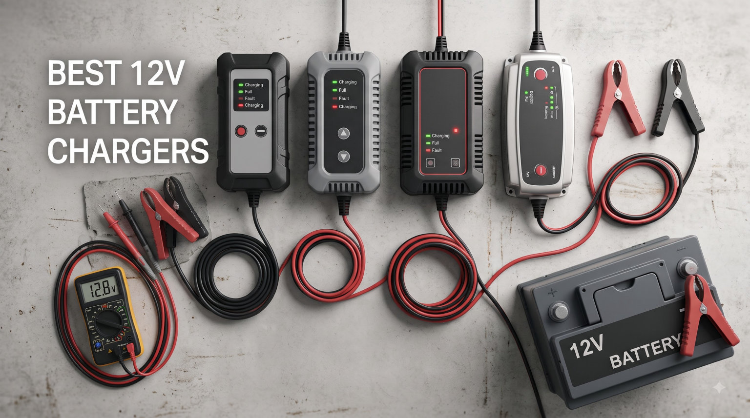best 12v battery chargers