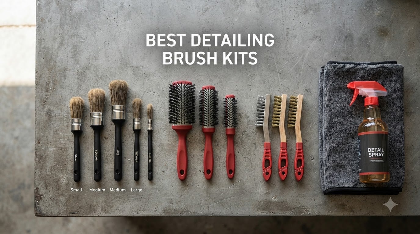 best detailing brush kits