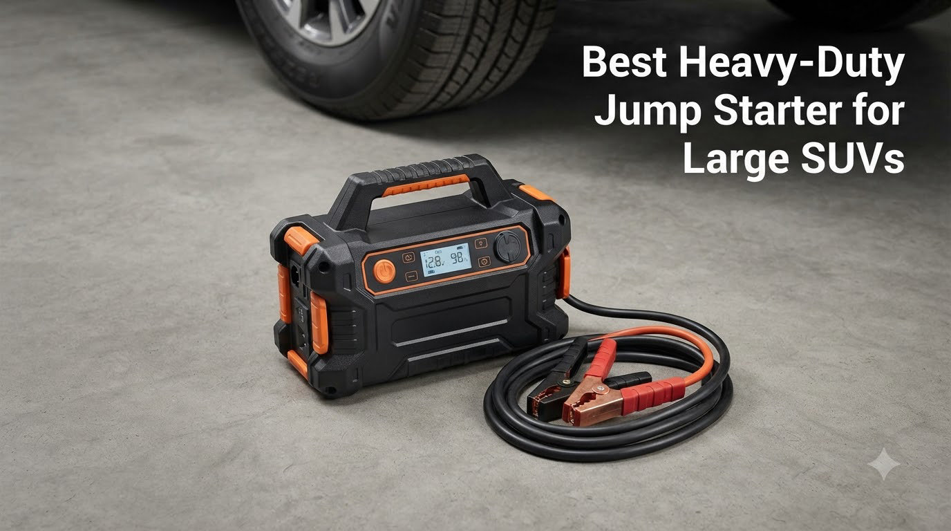 Best Heavy-Duty Jump Starter for Large SUVs