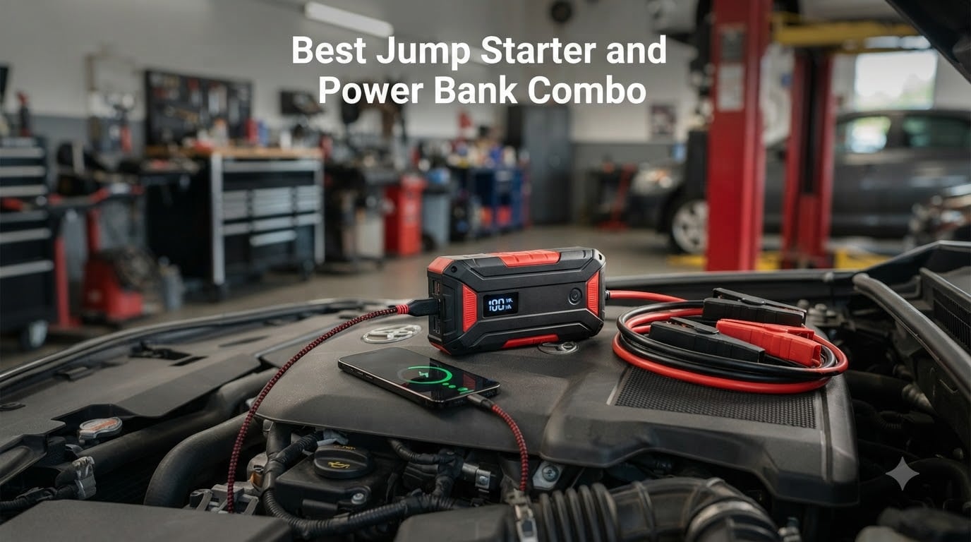 Best Jump Starter and Power Bank Combo