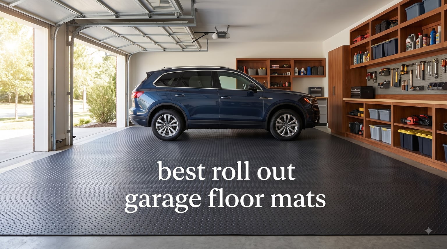 best roll out garage floor mats
