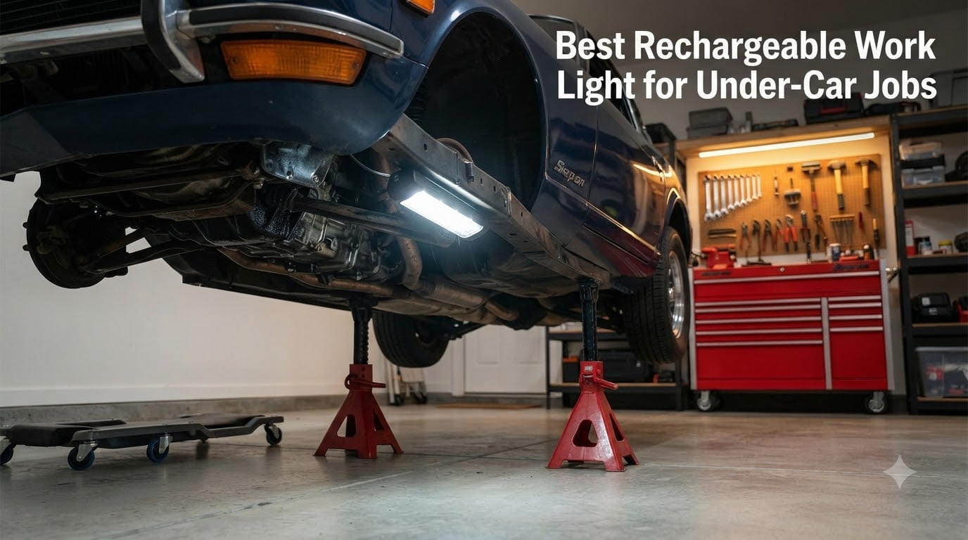 Best Rechargeable Work Light for Under-Car Jobs