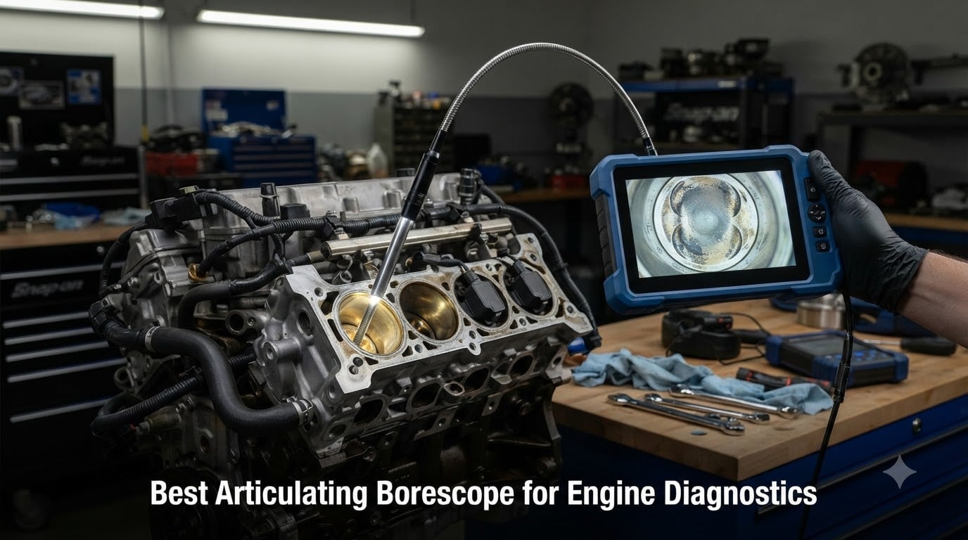 Best Articulating Borescope for Engine Diagnostics