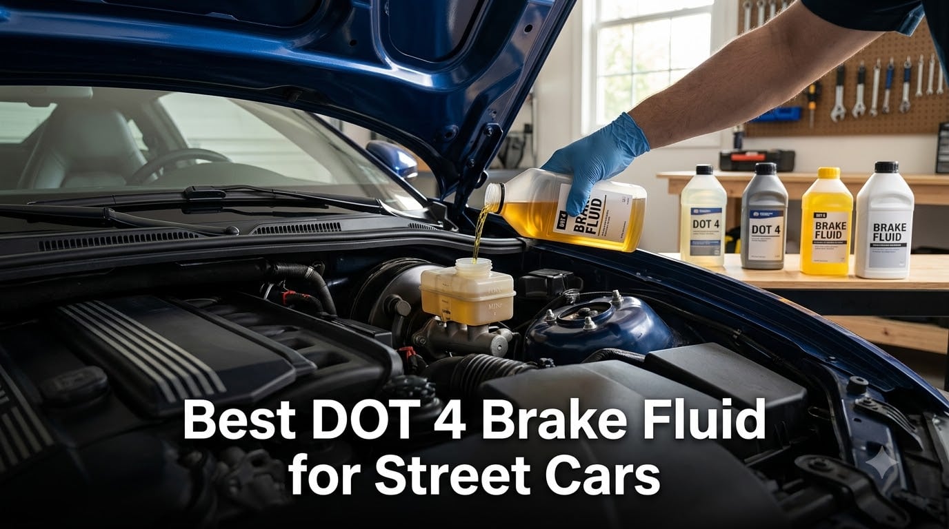 Best DOT 4 Brake Fluid for Street Cars