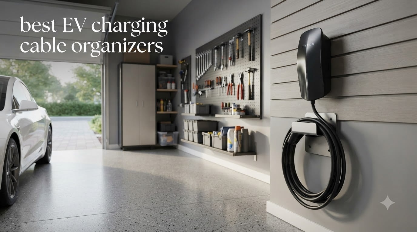 best EV charging cable organizers