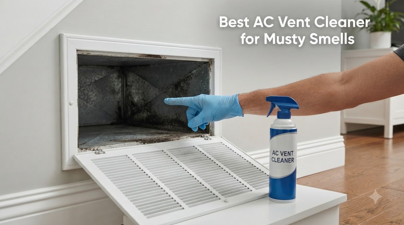 Best AC Vent Cleaner for Musty Smells