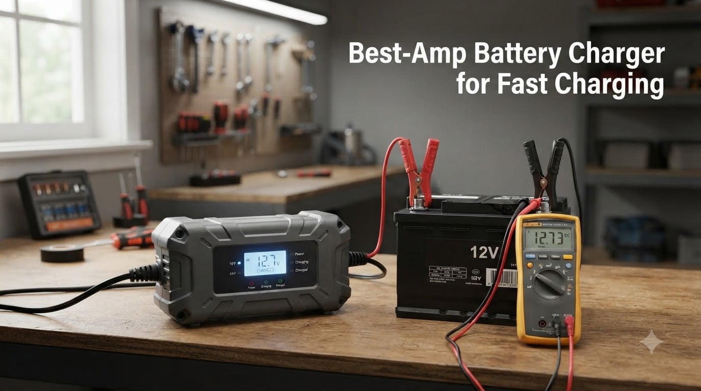 Best 10-Amp Battery Charger for Fast Charging