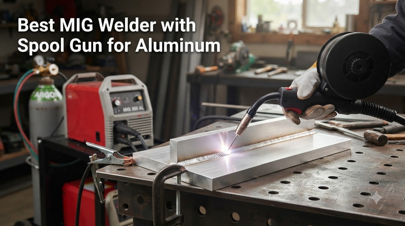Best MIG Welder with Spool Gun for Aluminum