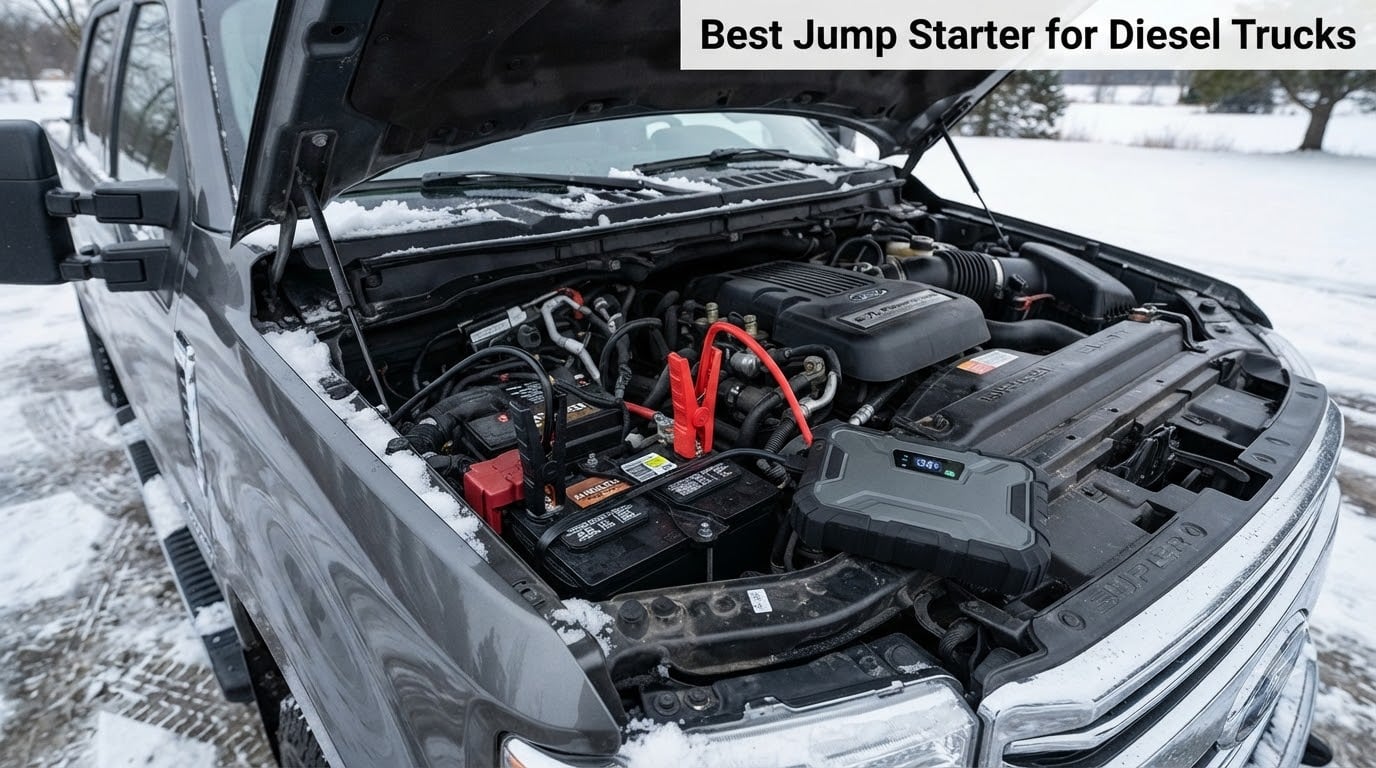 Best Jump Starter for Diesel Trucks