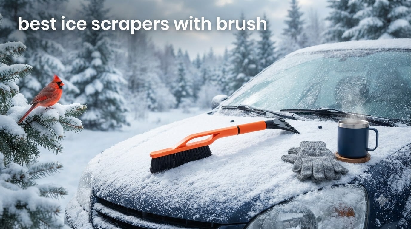 best ice scrapers with brush