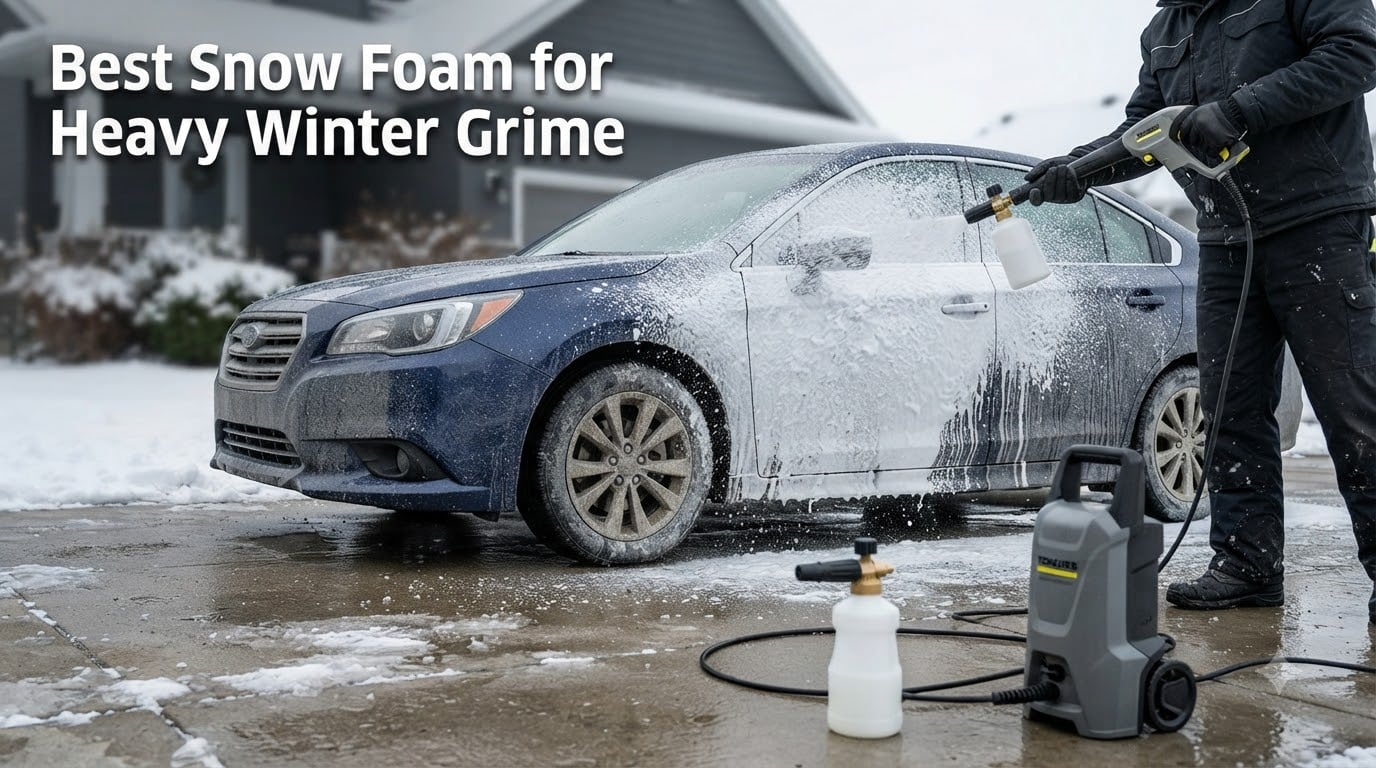 Best Snow Foam for Heavy Winter Grime